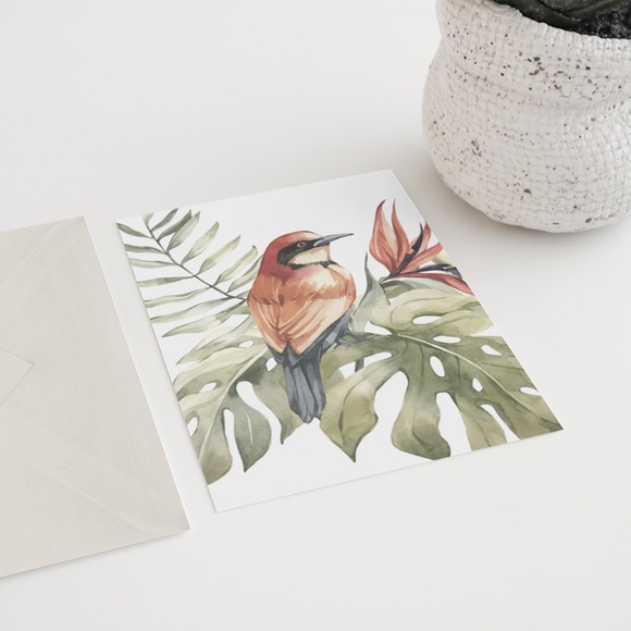 Bee-Eater Bird Watercolor Illustration Wall Art Print Poster Unframed - Picture 4 of 17